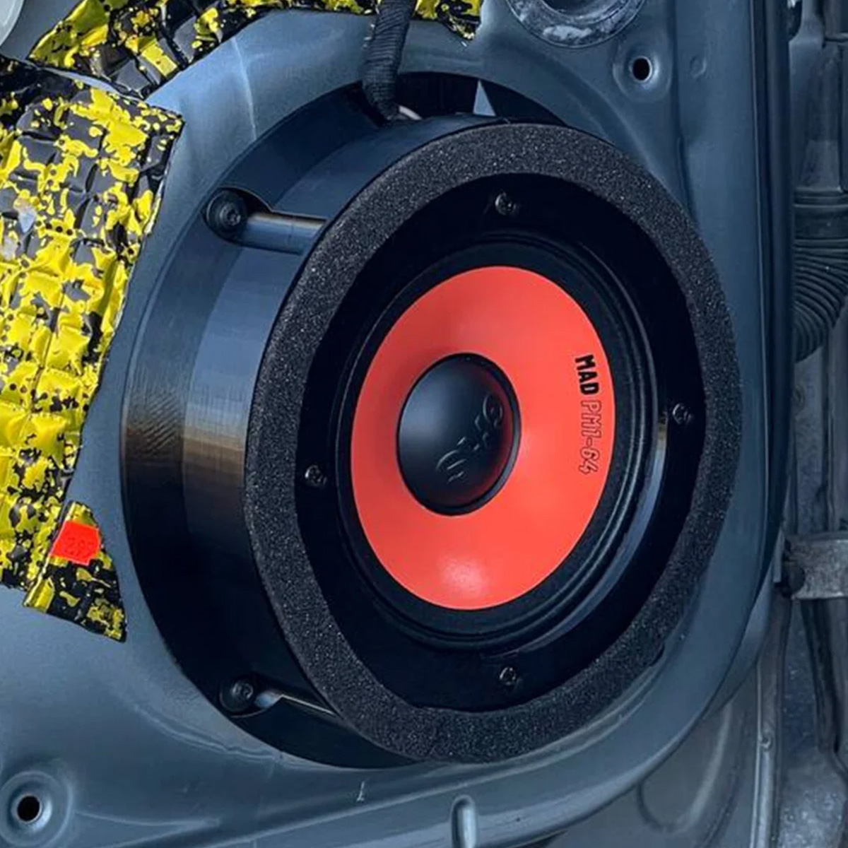 55555 Audi A5 B8 (2007-2016) Uyumlu 6.5" (16-17cm) Hoparlör Adaptörü ve Montaj Çerçevesi - Görsel 1